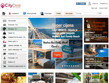 Tablet Screenshot of citydeal.ba